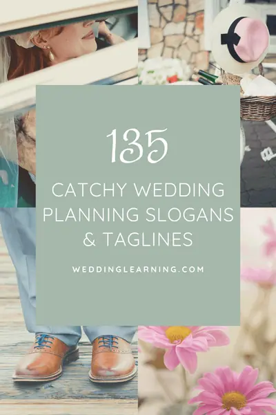 Super Catchy Wedding Planning Business Slogans & Taglines